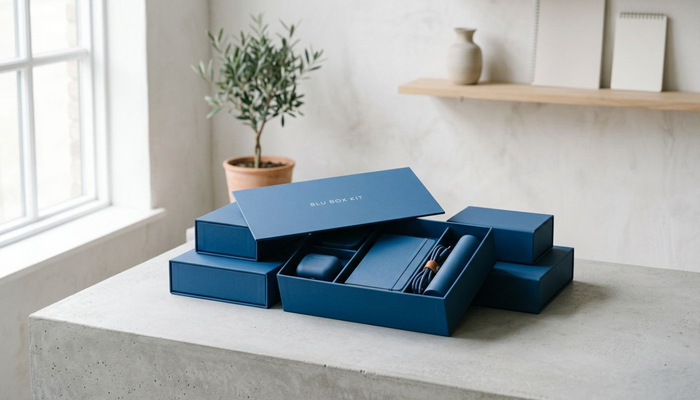 Blu box kit : quand le design carré devient un vrai argument