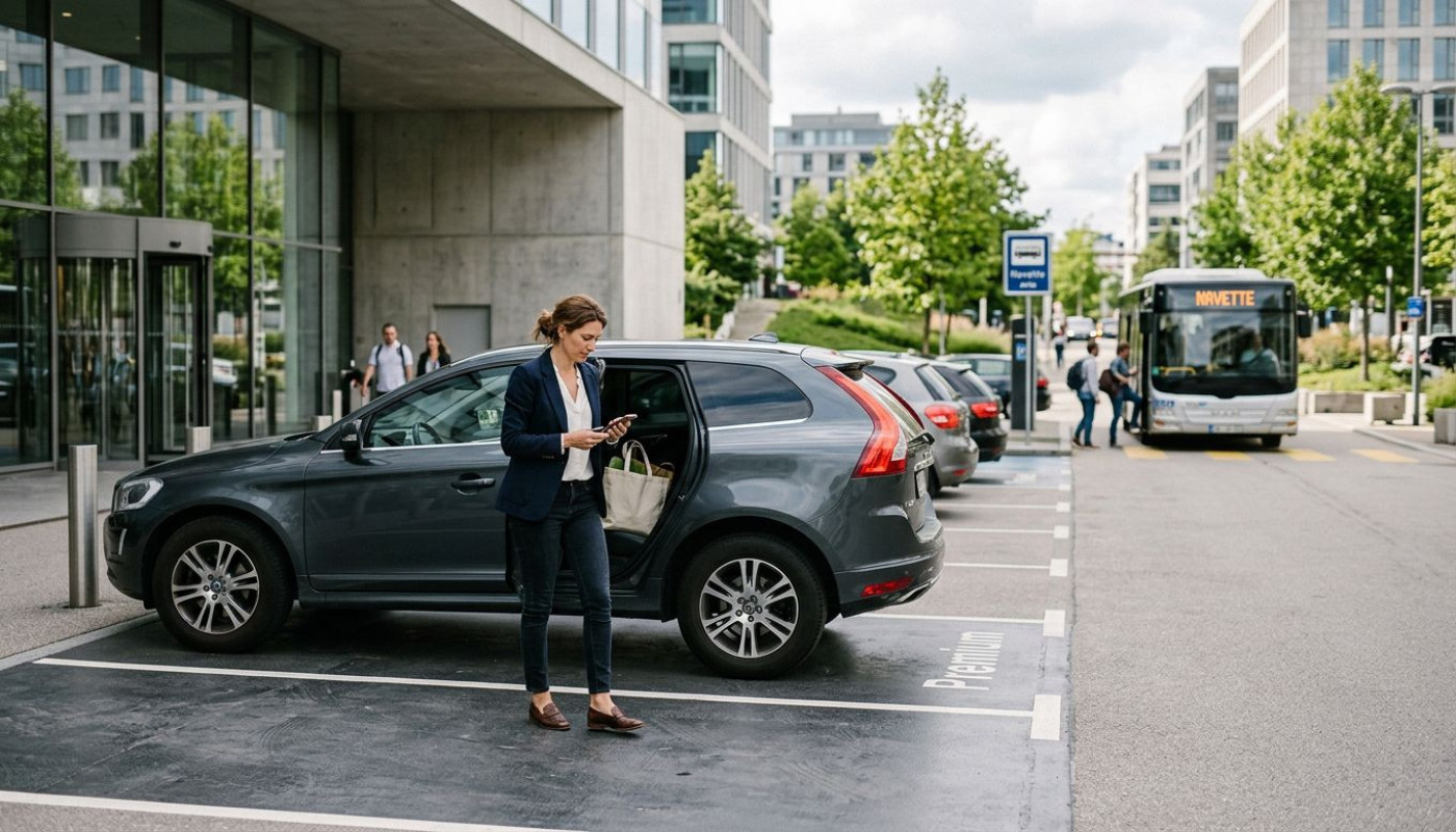 Navette ou place premium : ce que révèlent vos choix de parking
